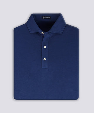 Duncan Solid Cotton Polo - turtleson