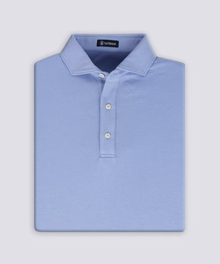 Duncan Solid Cotton Polo - turtleson