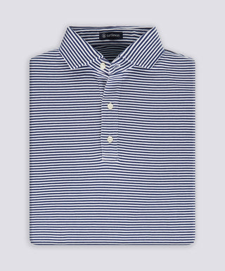 Duncan Stripe Cotton Polo - turtleson