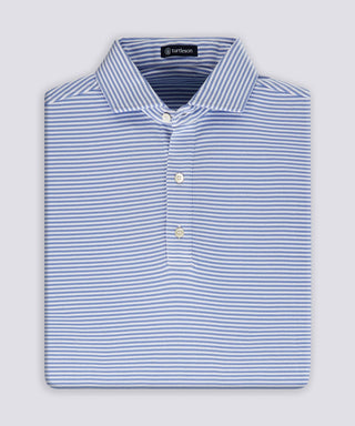 Duncan Stripe Cotton Polo - turtleson