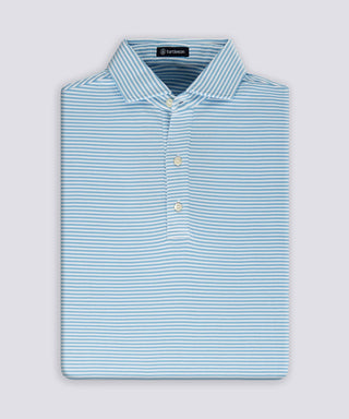 Duncan Stripe Cotton Polo - turtleson