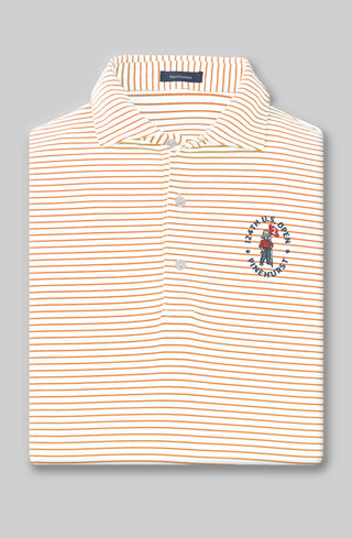 124th U.S. Open - Dylan Performance Polo - Apricot - Turtleson