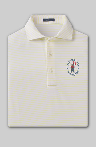 124th U.S. Open - Dylan Performance Polo - Butter - Turtleson