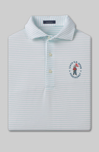 124th U.S. Open - Dylan Performance Polo - Wave - Turtleson