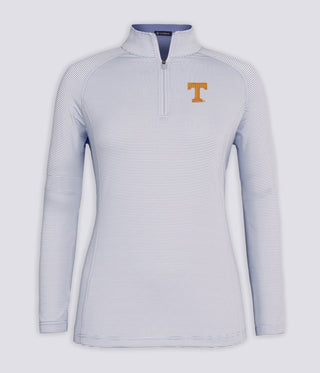 Ellie Stripe Qtr Zip - University of Tennessee - Turtleson