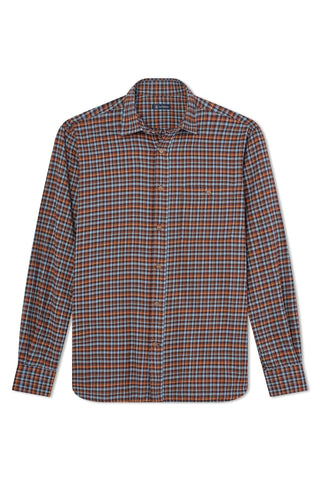 Elton Brushed Twill Sport Shirt - Turtleson