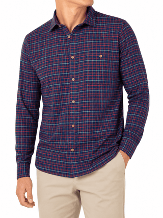 Elton Brushed Twill Sport Shirt - Turtleson