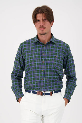 Fern Brushed Twill Sport Shirt - turtleson