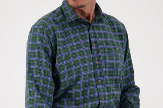 Fern Brushed Twill Sport Shirt - turtleson