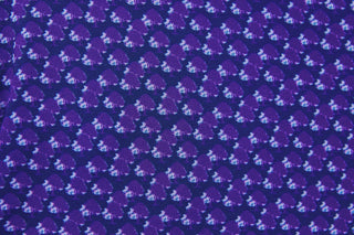 Forest Performance Polo - Pattern Navy/Violet Turtleson