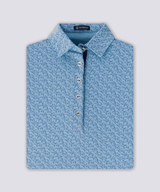 Gwen Diamond Knit Polo - turtleson