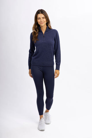 Isla Cashmere Quarter Zip - turtleson