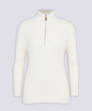 Isla Cashmere Quarter Zip - turtleson