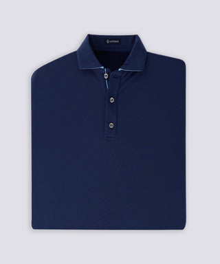 Jules Diamond Knit Polo - turtleson