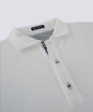 Jules Diamond Knit Polo - turtleson