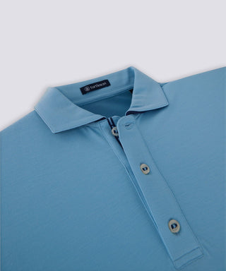 Jules Diamond Knit Polo - turtleson