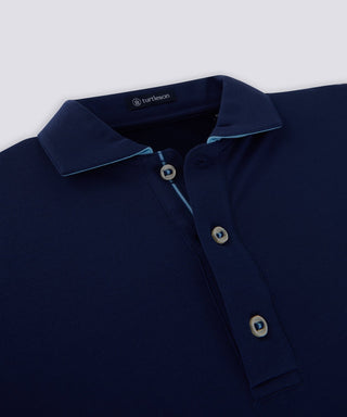 Jules Diamond Knit Polo - turtleson
