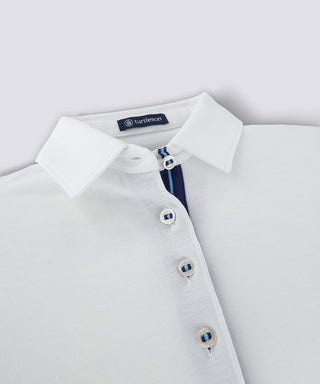 Juliana Diamond Knit Polo - turtleson