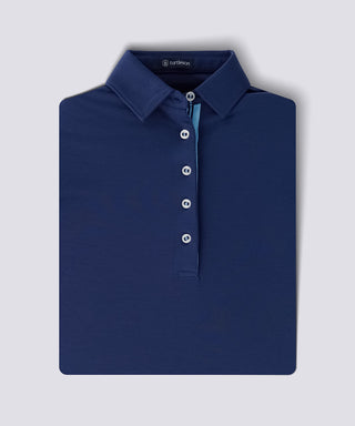 Juliana Diamond Knit Polo - turtleson