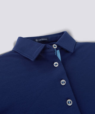 Juliana Diamond Knit Polo - turtleson