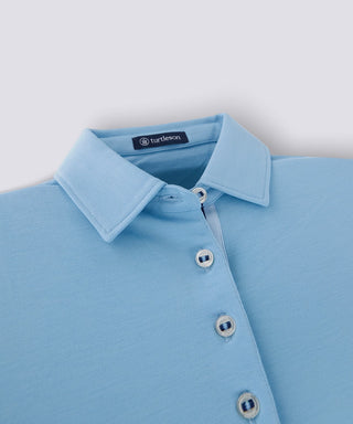 Juliana Diamond Knit Polo - turtleson