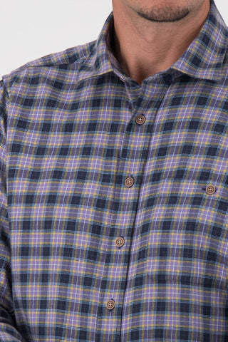 Kasper Brushed Twill Sport Shirt - turtleson