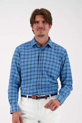 Kasper Brushed Twill Sport Shirt - turtleson