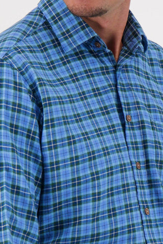 Kasper Brushed Twill Sport Shirt - turtleson