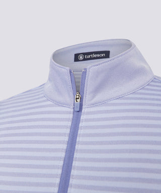 Kelli Stripe Sleeveless Sport Zip - turtleson