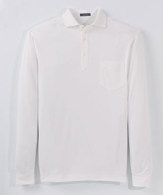 Lester Oxford Long Sleeve Polo - turtleson