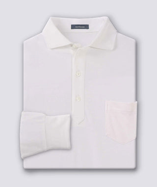 Lester Oxford Long Sleeve Polo - turtleson