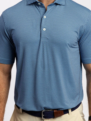 Mark Jacquard Polo - Turtleson