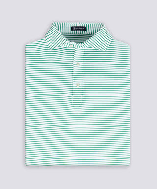 Mathew Stripe Performance Polo - turtleson