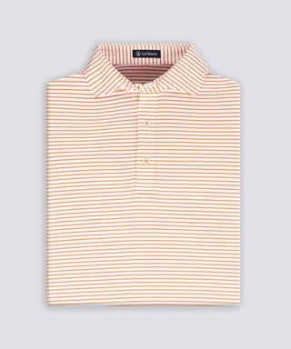 Mathew Stripe Performance Polo - turtleson