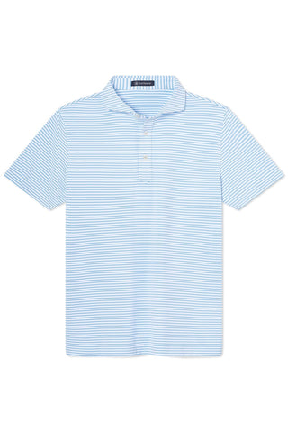 Mathew Stripe Performance Polo - Turtleson