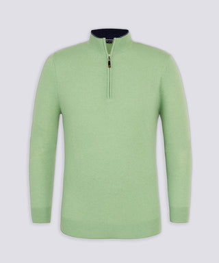 Maxwell Cashmere Quarter Zip - turtleson