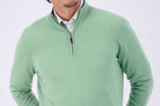 Maxwell Cashmere Quarter Zip - turtleson