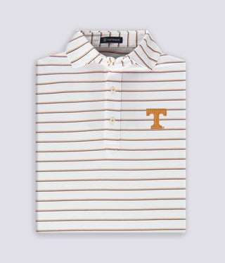 Tian Stripe Performance Polo - University of Tennessee
