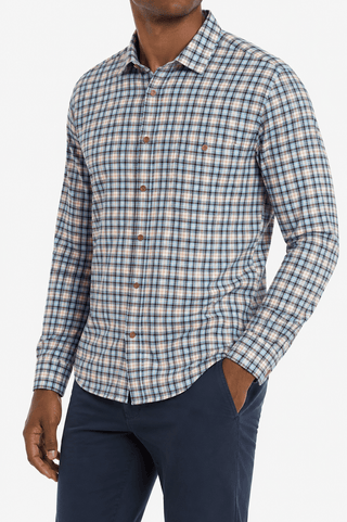 Noble Brushed Twill Sport Shirt - Turtleson