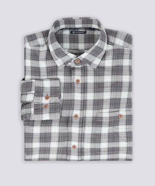 Olaf Brushed Twill Sport Shirt - turtleson