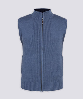 Pinnacle Full Zip Sweater Vest - turtleson