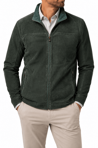 Rallye Waxed Suede Jacket - Turtleson