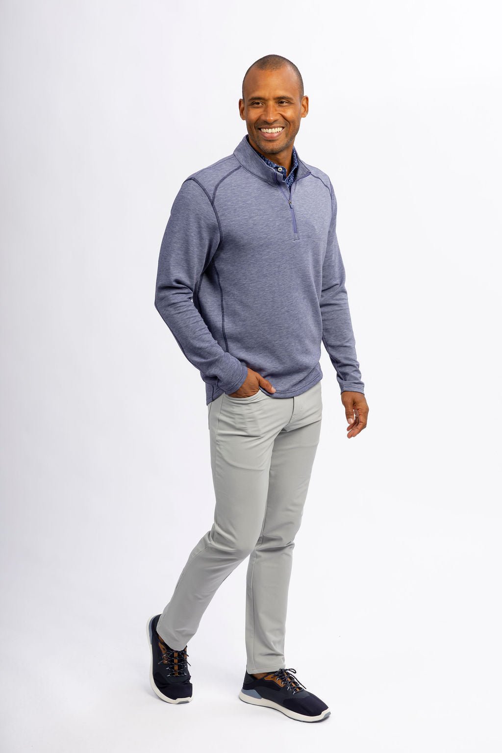 quarter zip with dress shirt under Is the combination with quarter zip appropriate? : r/ties