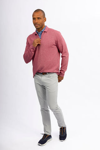Stirling Sport Zip Polo - turtleson
