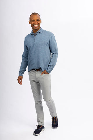 Stirling Sport Zip Polo - turtleson