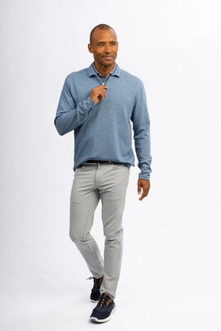 Stirling Sport Zip Polo - turtleson