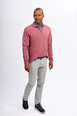 Stirling Sport Zip Polo - turtleson