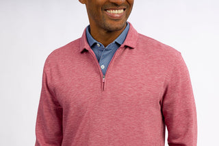Stirling Sport Zip Polo - turtleson
