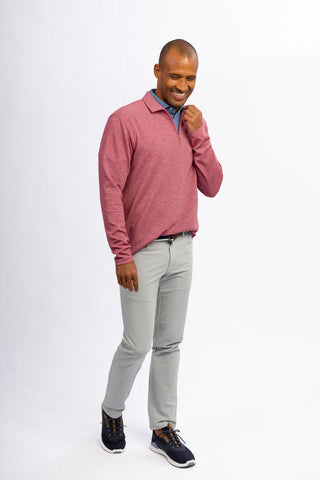 Stirling Sport Zip Polo - turtleson