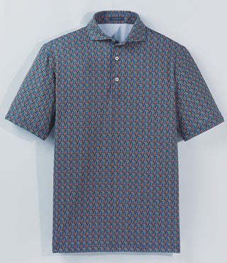 Stogie Performance Polo - Navy/Coconut  - Turtleson